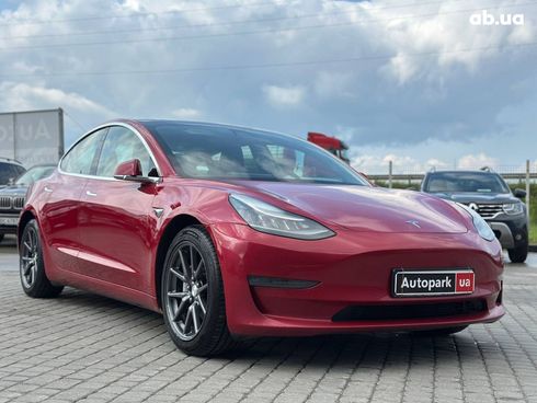 Tesla Model 3 2019 красный - фото 14