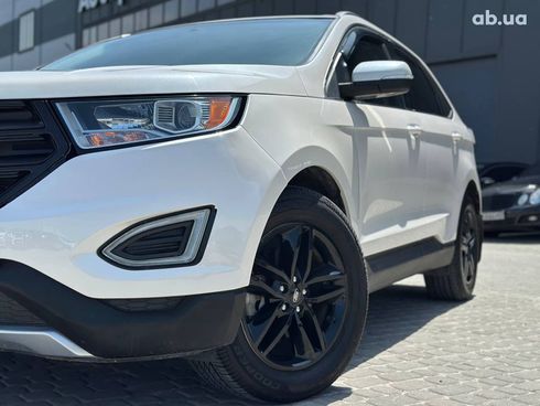 Ford Edge 2018 белый - фото 3