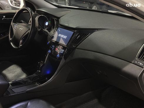 Hyundai Sonata 2014 белый - фото 12