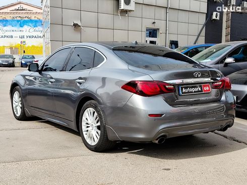 Infiniti Q70 2017 серый - фото 5