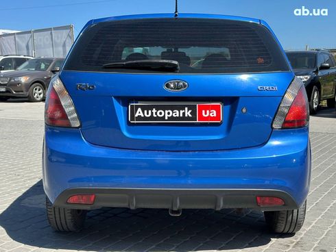 Kia Rio 2010 синий - фото 7