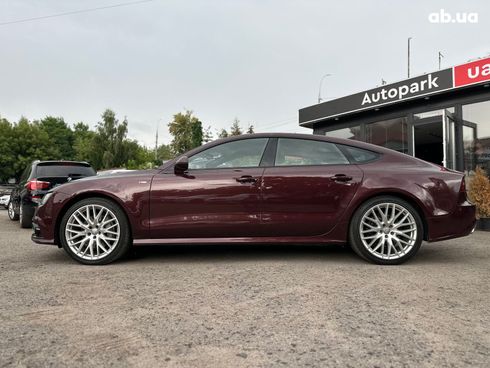 Audi A7 2016 красный - фото 10