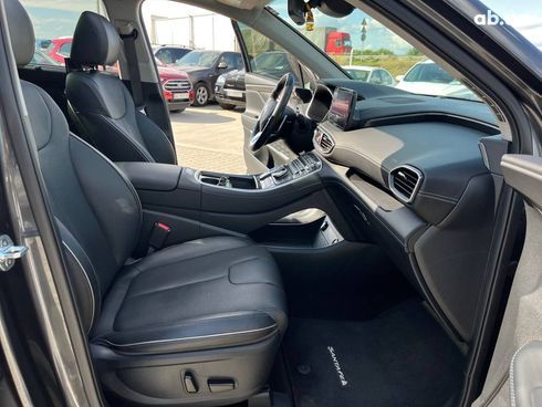 Hyundai Santa Fe 2021 серый - фото 8