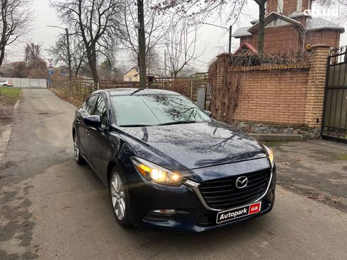Mazda 3 2017 синий - фото 3