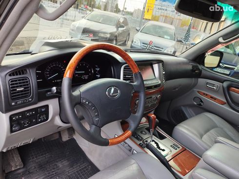 Lexus lx 470 2005 черный - фото 22