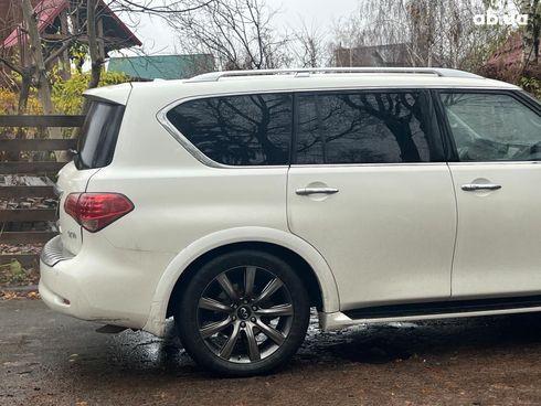Infiniti QX80 2017 белый - фото 31