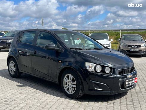 Chevrolet Aveo 2011 черный - фото 3