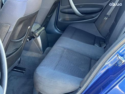 BMW 1 серия 2008 синий - фото 18