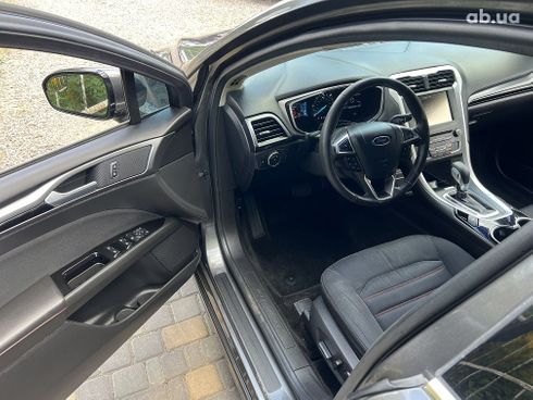 Ford Fusion 2016 серый - фото 4