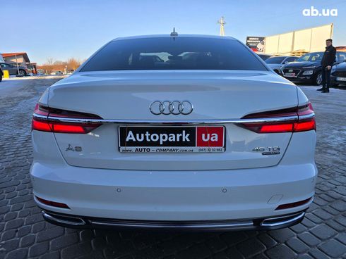 Audi A6 2018 белый - фото 9