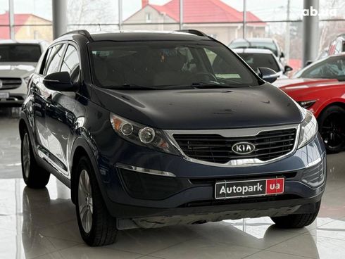 Kia Sportage 2010 синий - фото 3