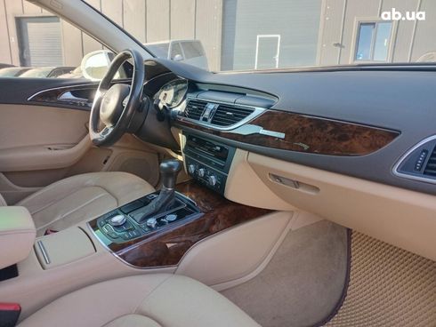 Audi A6 2014 белый - фото 12