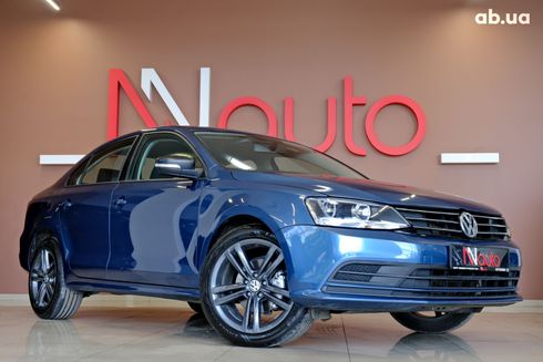Volkswagen Jetta 2017 синий - фото 4