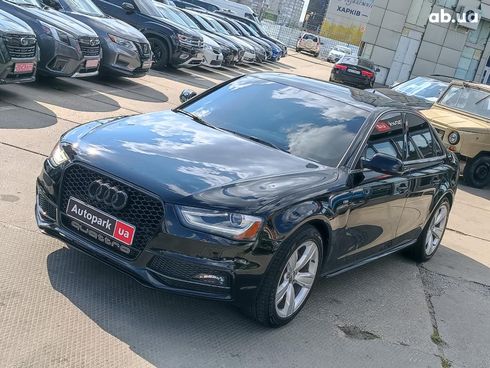 Audi A4 2015 черный - фото 3