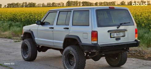 Jeep Cherokee 1998 серебристый - фото 7