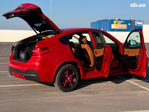 BMW X4 2017 красный - фото 44