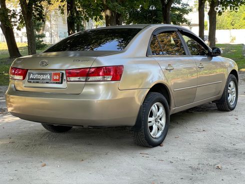 Hyundai Sonata 2007 бежевый - фото 9