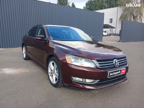 Volkswagen passat b7 2013 красный - фото 3