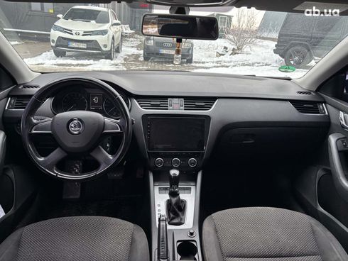 Skoda octavia a7 2013 синий - фото 16