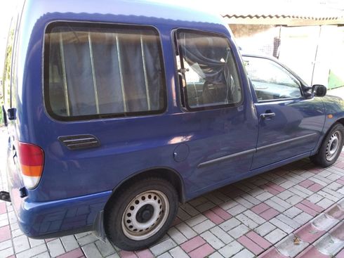 Volkswagen Caddy 2003 синий - фото 4