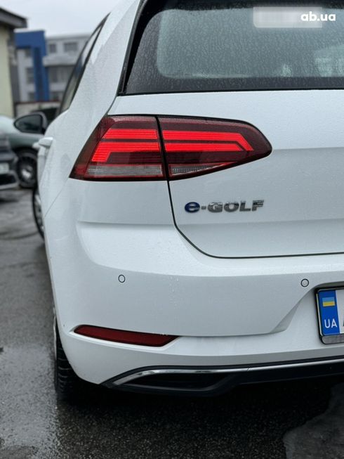 Volkswagen e-Golf 2018 белый - фото 4
