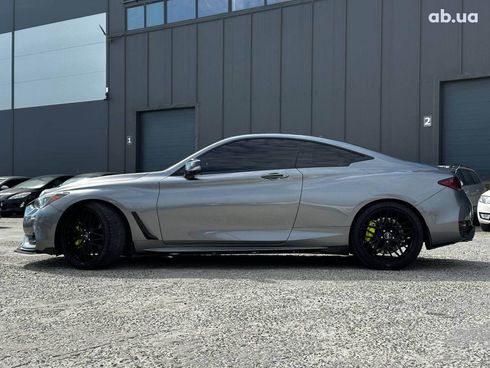 Infiniti Q60 2018 серый - фото 6