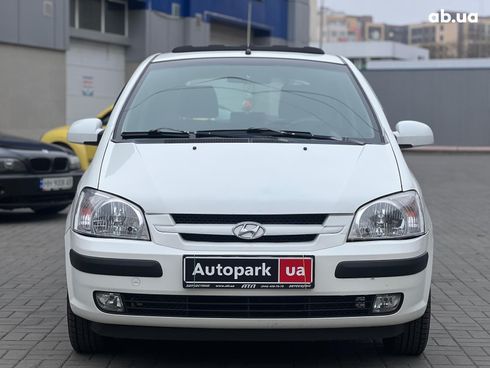 Hyundai Getz 2007 белый - фото 2