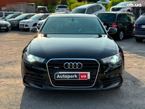Audi A6 2012 черный - фото 2