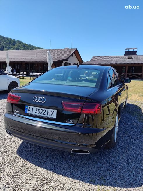 Audi A6 2015 черный - фото 4