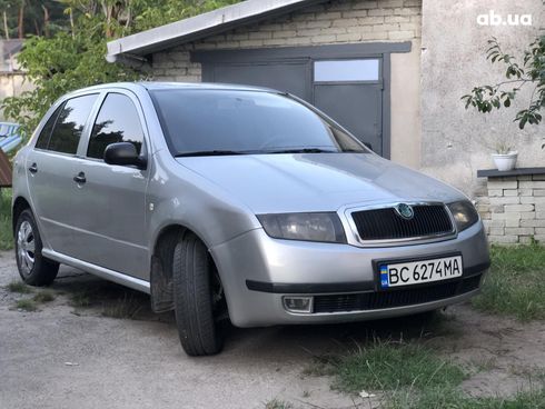 Skoda Fabia 2003 серебристый - фото 10