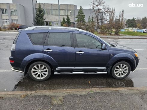 Mitsubishi Outlander XL 2008 голубой - фото 3