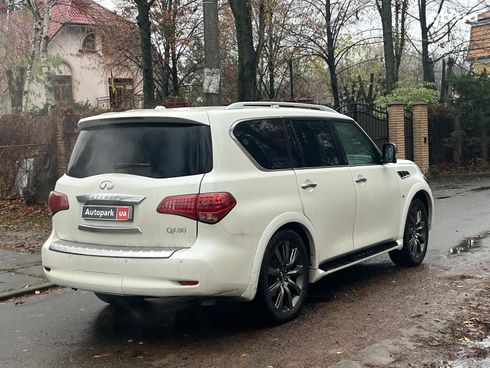 Infiniti QX80 2017 белый - фото 29