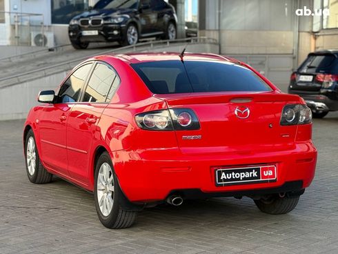 Mazda 3 2007 красный - фото 5