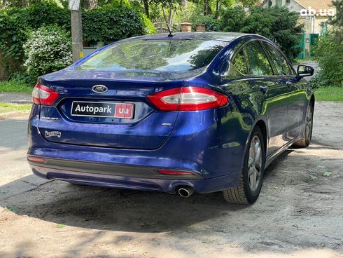 Ford Fusion 2013 синий - фото 7