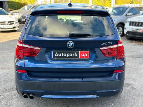 BMW X3 2011 синий - фото 20