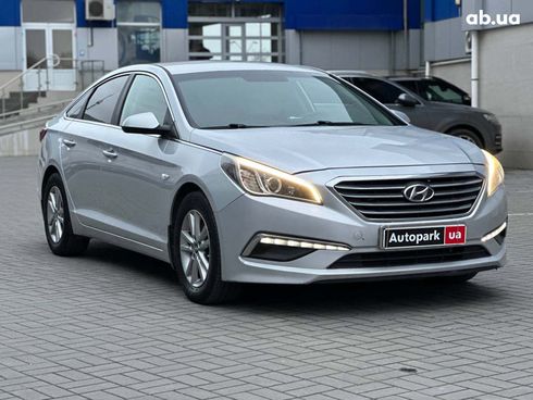 Hyundai Sonata 2015 серый - фото 3