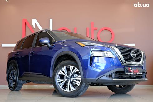 Nissan Rogue 2024 синий - фото 4