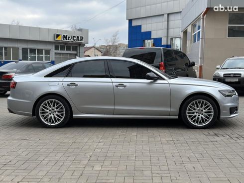 Audi A6 2015 серый - фото 3