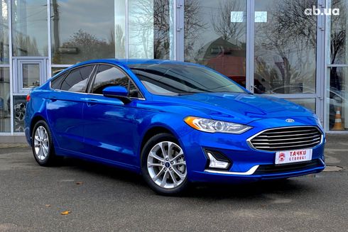 Ford Fusion 2018 синий - фото 3