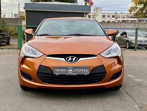 Hyundai Veloster 2016 коричневый - фото 2