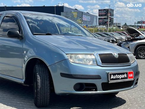 Skoda Fabia 2004 серый - фото 3