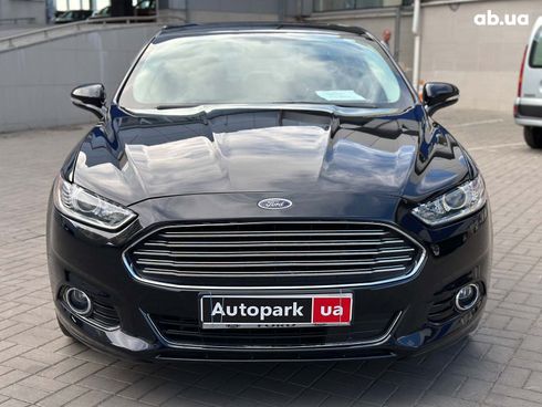 Ford Fusion 2015 черный - фото 2