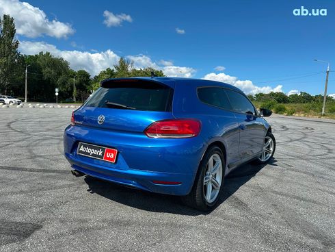 Volkswagen Scirocco 2008 синий - фото 6