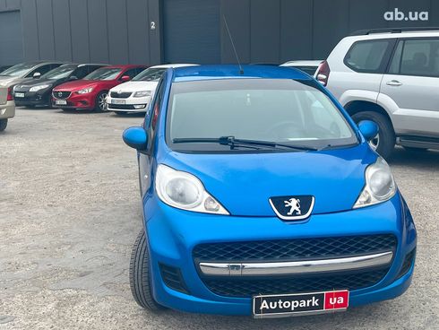 Peugeot 107 2011 синий - фото 13