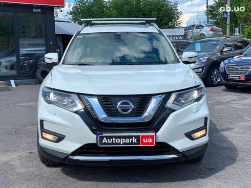 Nissan X-Trail 2017 белый - фото 2