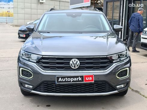 Volkswagen T-Roc 2019 серый - фото 2