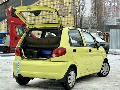 Daewoo Matiz 2008 желтый - фото 5