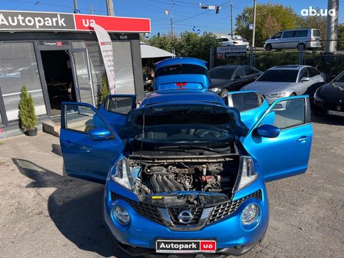 Nissan Juke 2019 синий - фото 19