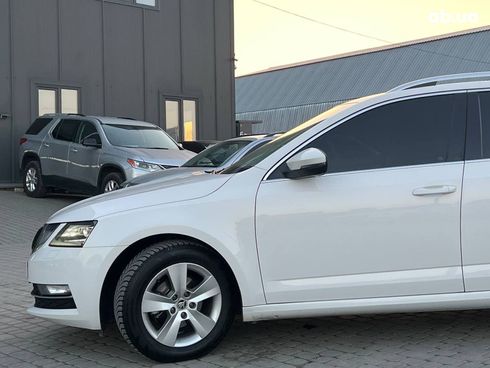 Skoda octavia a7 2018 белый - фото 3