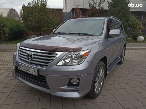 Lexus LX 2010 серый - фото 4
